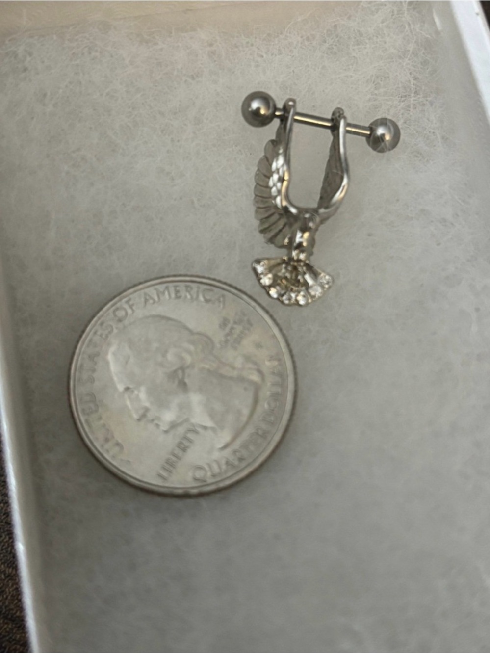 Hawk Earring - Picture 3 of 3